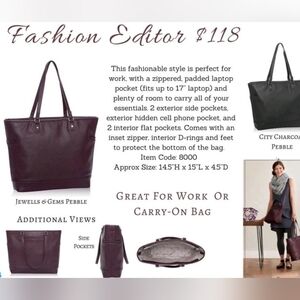 Jewell By Thirty-One Jewels & Gem Fashion Editor Tote Bag